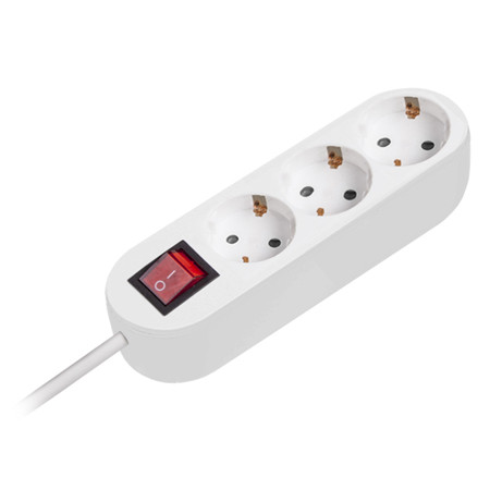 prelungitor 3x1.5mm 3 prize 2m intrerupator - imagine 3